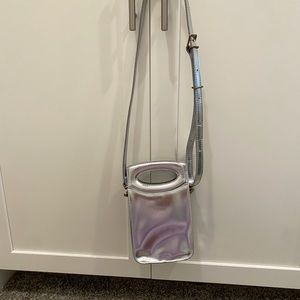 Madewell mini top handle phone bag